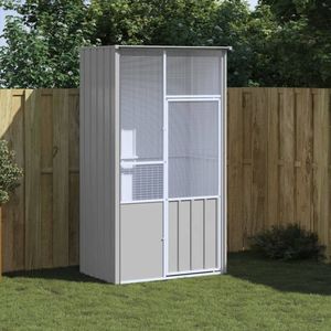 VOLTREGA VOLIERE 420 GRIJS / GRIJS 65X54X150 CM - Grote Kadoshop