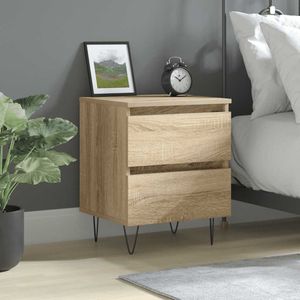 vidaXL Nachttisch Sonoma-Eiche 40x35x50 cm Holzwerkstoff