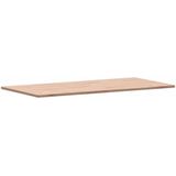 vidaXL Tischplatte 80x40x1,5 cm Rechteckig Massivholz Buche