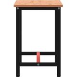 Werkbank - Massief Beukenhout - Stevig Stalen Frame - Groot Werkgebied