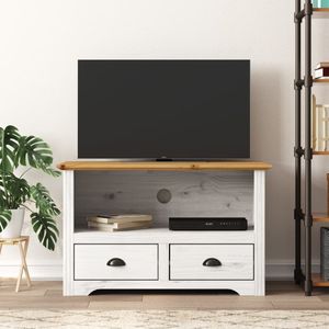 Vidaxl - TV-Schrank mit 2 Schubladen bodo 91,5x44,5x56 cm Kiefernholz