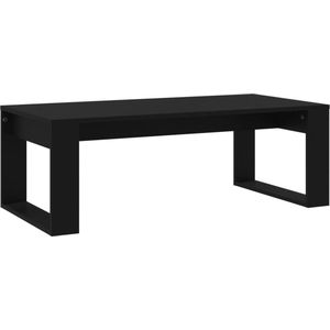 Salontafel - Zwart - Bewerkt Hout - Modern Design