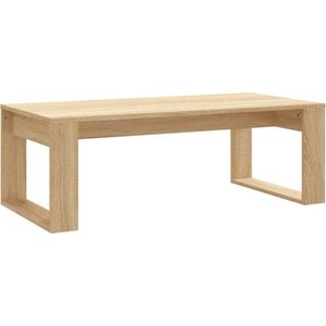 vidaXL - Salontafel - Sonoma Eikenkleurig - Bewerkte Hout