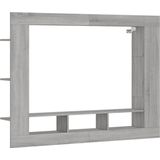 Vidaxl - TV-Schrank Grau Sonoma 152x22x113 cm Holzwerkstoff