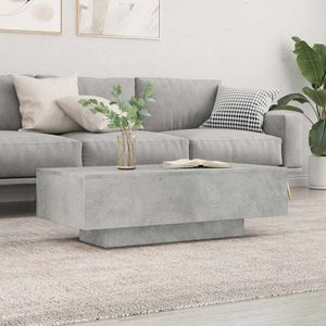 Vidaxl - Couchtisch Betongrau 100x49,5x31 cm Holzwerkstoff