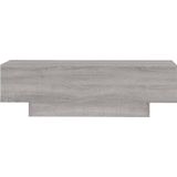 VidaXL Salontafel 100x49,5x31 cm Bewerkt Hout Grijs Sonoma Eikenkleur