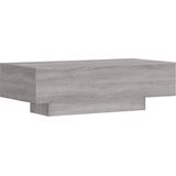 VidaXL Salontafel 100x49,5x31 cm Bewerkt Hout Grijs Sonoma Eikenkleur