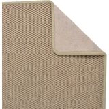 vidaXL Tapijtloper - Sisal-Look - Zandkleurig - Polypropeen