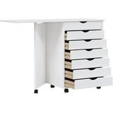 vidaXL-Ladekast-met-bureau-MOSS-verrijdbaar-massief-grenenhout-wit