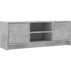 VidaXL-Tv-meubel-102x30x37,5-cm-bewerkt-hout-betongrijs