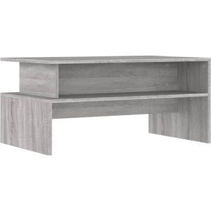 VidaXL Salontafel 90x55x42,5 cm Bewerkt Hout Grijs Sonoma Eiken