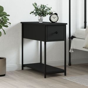 Nachttisch Schwarz 30x60x60 cm Holzwerkstoff Vidaxl