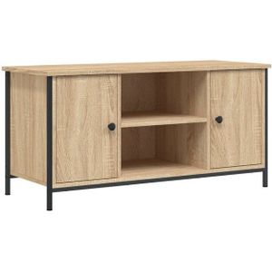 vidaXL TV-Schrank Sonoma-Eiche 100x40x50 cm Holzwerkstoff