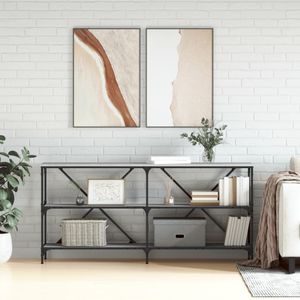 Wandtafel - Bewerkt Hout - IJzeren Frame - Verstelbare Poten