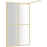 VidaXL-Inloopdouchewand-transparant-118x195-cm-ESG-glas-goudkleurig