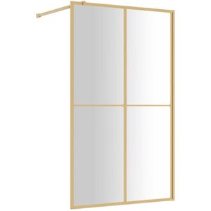 VidaXL-Inloopdouchewand-transparant-118x195-cm-ESG-glas-goudkleurig