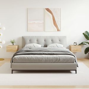 vidaXL Wand-Nachttische 2 Stk. Sonoma-Eiche 35x35x20 cm