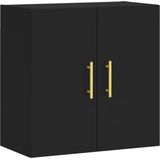 vidaXL Wandschrank Schwarz 60x31x60 cm Holzwerkstoff