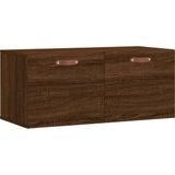 VidaXL-Wandkast-80x36,5x35-cm-bewerkt-hout-bruin-eikenkleur