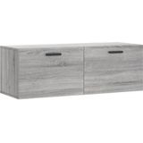 Wandschrank Grau Sonoma 100x36,5x35 cm Holzwerkstoff Vidaxl