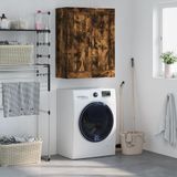 Wandschrank Räuchereiche 69,5x34x90 cm Holzwerkstoff vidaXL