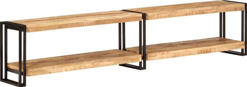 vidaXL TV-Schrank 200x30x40 cm Massivholz Mango