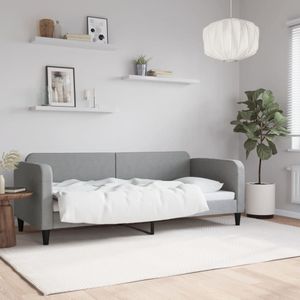 vidaXL-Slaapbank-80x200-cm-stof-lichtgrijs