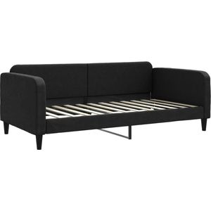 vidaXL-Slaapbank-100x200-cm-stof-zwart