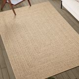 vidaXL - ZIZUR - Vloerkleed - Jute Look - 160x230 cm - PP-Materiaal