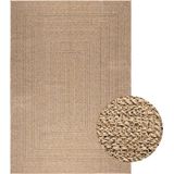 vidaXL - ZIZUR - Vloerkleed - Jute Look - 160x230 cm - PP-Materiaal