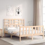 Massivholzbett ohne Matratze 120x200 cm Kiefernholz vidaXL