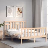vidaXL Massivholzbett ohne Matratze 140x190 cm Kiefernholz