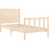 vidaXL Massivholzbett ohne Matratze 90x200 Kiefernholz