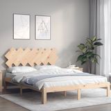 vidaXL Bedframe zonder matras massief grenenhout 140x200 cm