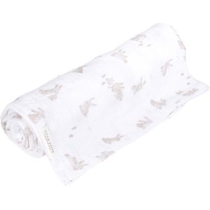 Little Dutch Inbakerdoek Hydrofiel 120x120 Baby Bunny