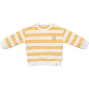 Little Dutch - Baby Trui - Geel met Wit Gestreept - Sunny Yellow Stripes