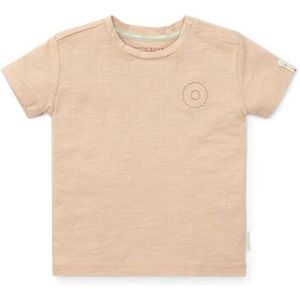 T-shirt - Beige - Biologisch Katoen - 3D-Print
