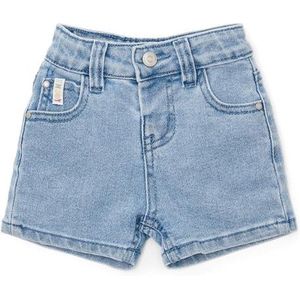Little Dutch - Baby Broekje Kort - Denim - Comfortabel - Verstelbare Tailleband