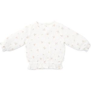 Little Dutch Babyblouse Mousseline White Meadows
