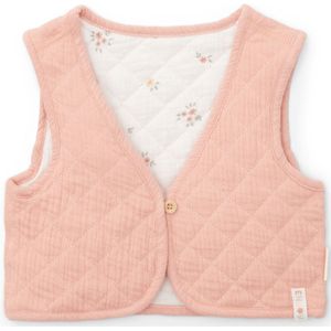 Little Dutch Baby Vestje Mousseline Flower Pink