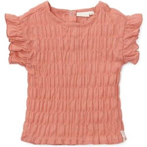 Little Dutch Little Farm Rose Pink - T-shirt korte mouw