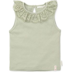 Little Dutch Babyhemdje Rib Grass Green