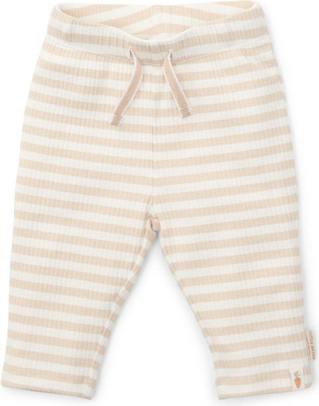 Little Dutch Stripe Sand/White - Baby Jongens en Meisjes - Broek
