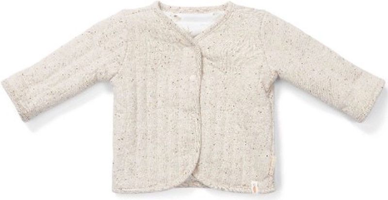 Little Dutch - Reversible Babyjasje - Gebroken Wit/Nappy Sand - Baby Bunny
