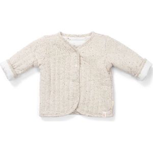 Little Dutch - Reversible Babyjasje - Gebroken Wit/Nappy Sand - Baby Bunny