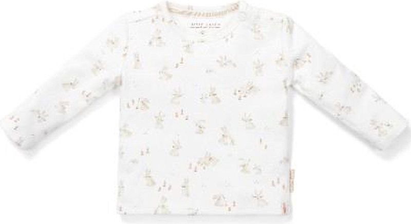Little Dutch - Baby Shirt - Gebroken Wit - Lange Mouwen - Baby Bunny