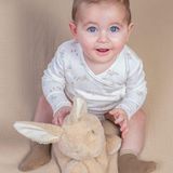 Little Dutch Overslag Romper Baby Bunny - Lange Mouw