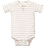 Little Dutch - Romper Stripe - Zand/Wit - Rompertje