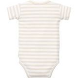 Little Dutch - Romper Stripe - Zand/Wit - Rompertje