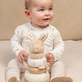Little Dutch - Babysokjes - Zandkleurig - Baby Bunny